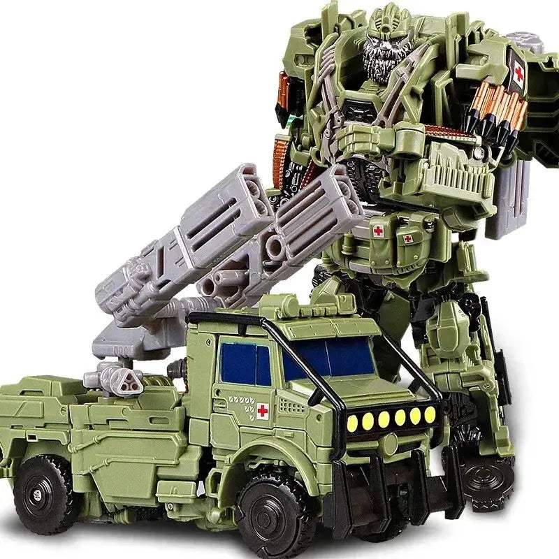 Transforming Robot Toy Action Figure For Kids 22cm Tall - ToylandEU