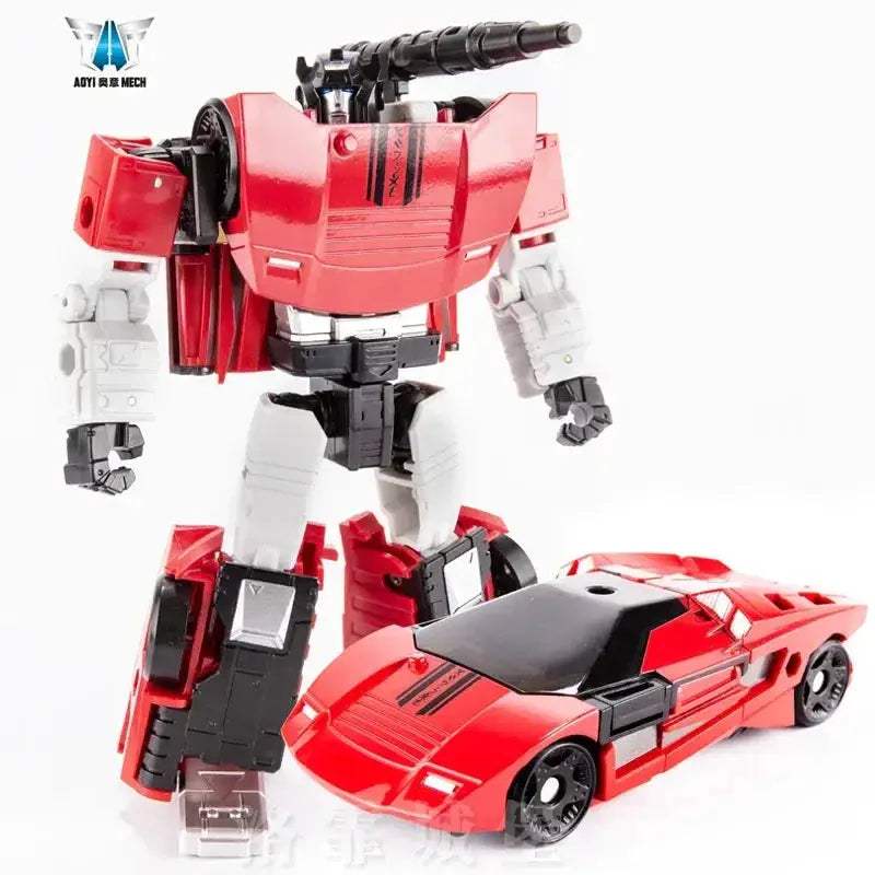 Transforming Robot Toy Action Figure For Kids 22cm Tall - ToylandEU