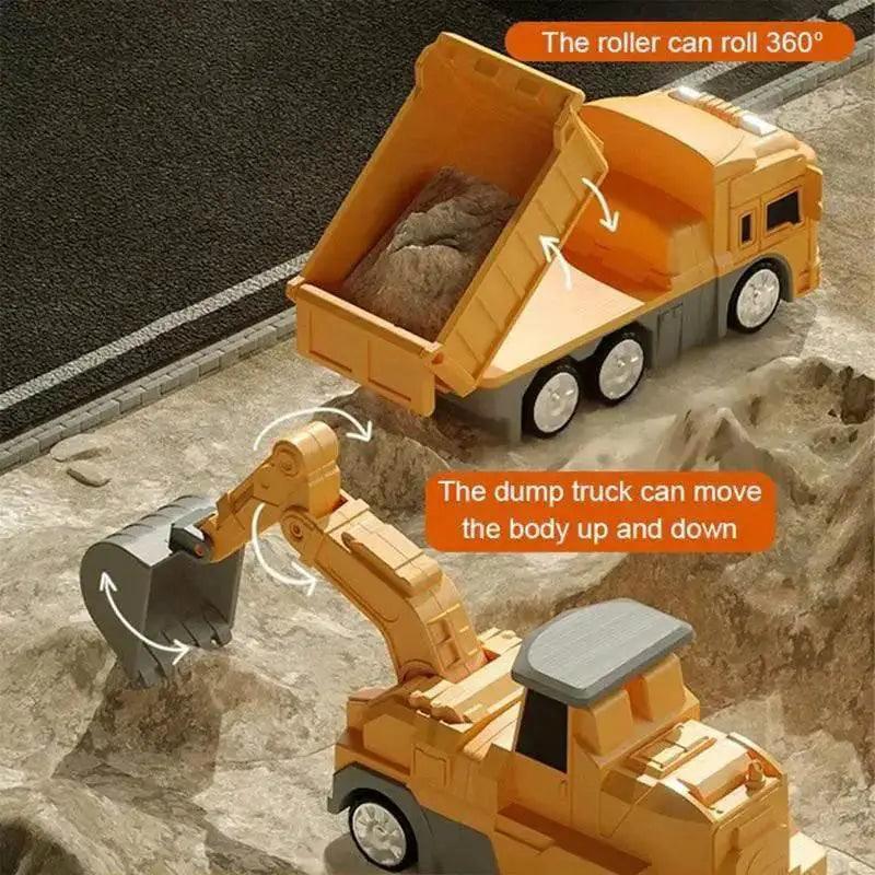  Magnetic Adaptable Robot Car - Fun Construction Toy for Kids -  ToylandEU™