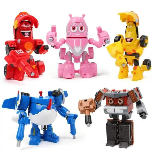 Transforming Robot Toy Set For Kids Mecha Figures Gift - ToylandEU