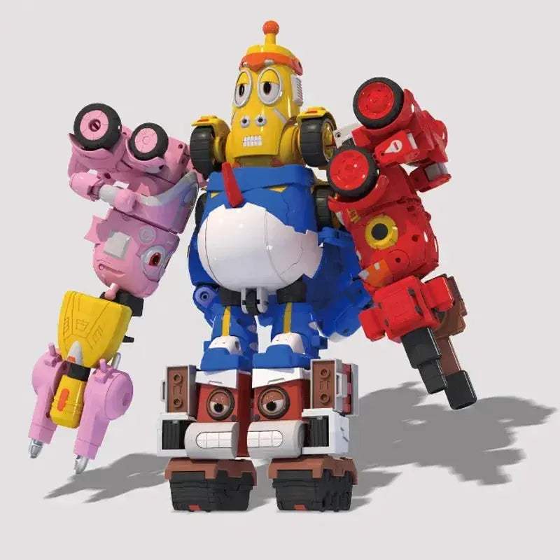 Transforming Robot Toy Set For Kids Mecha Figures Gift - ToylandEU