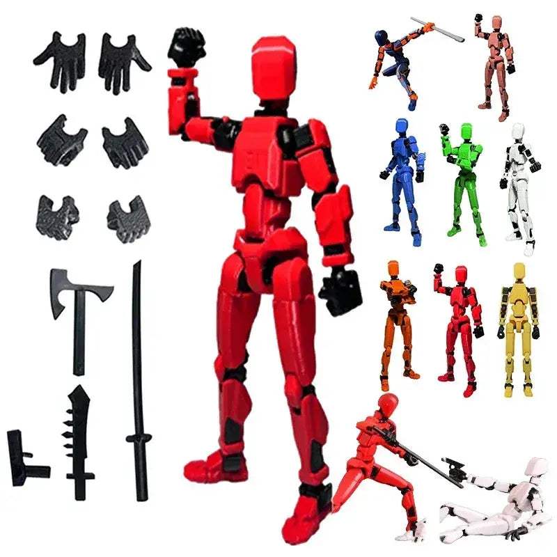 Transforming Robot Toy With Multi Joint Articulated Action Figure - ToylandEU