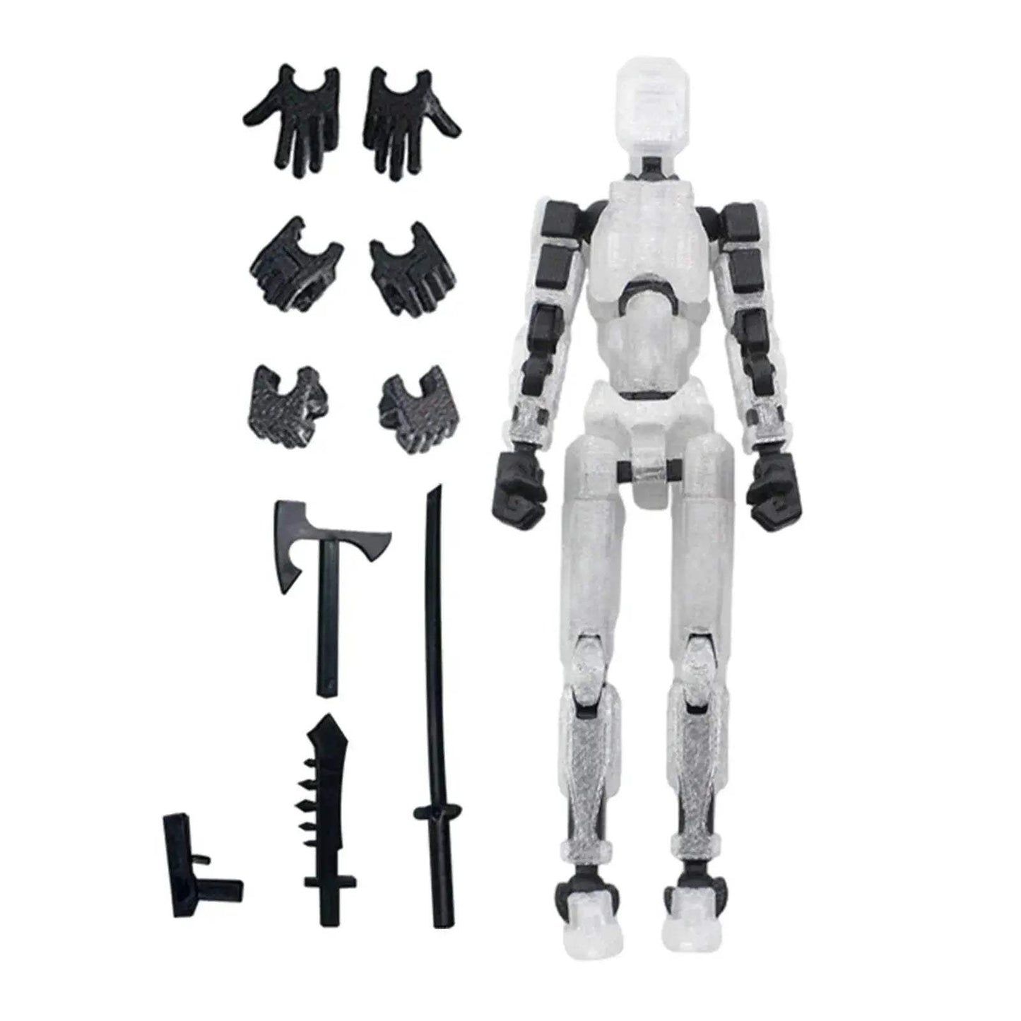 Transforming Robot Toy With Multi Joint Articulated Action Figure - ToylandEU