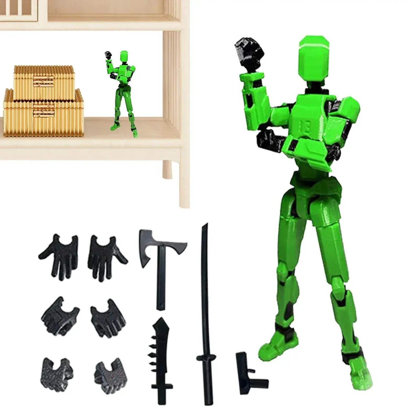 Transforming Robot Toy With Multi Joint Articulated Action Figure - ToylandEU