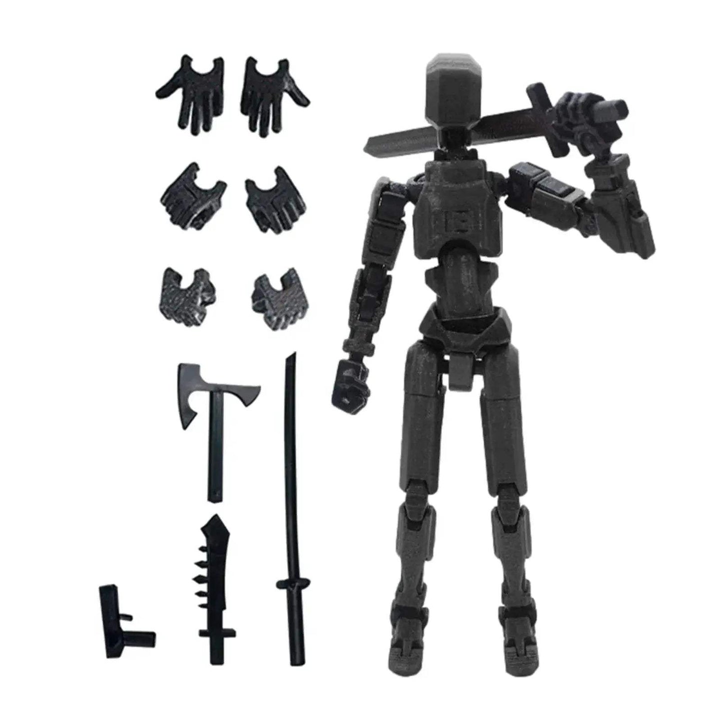 Transforming Robot Toy With Multi Joint Articulated Action Figure - ToylandEU