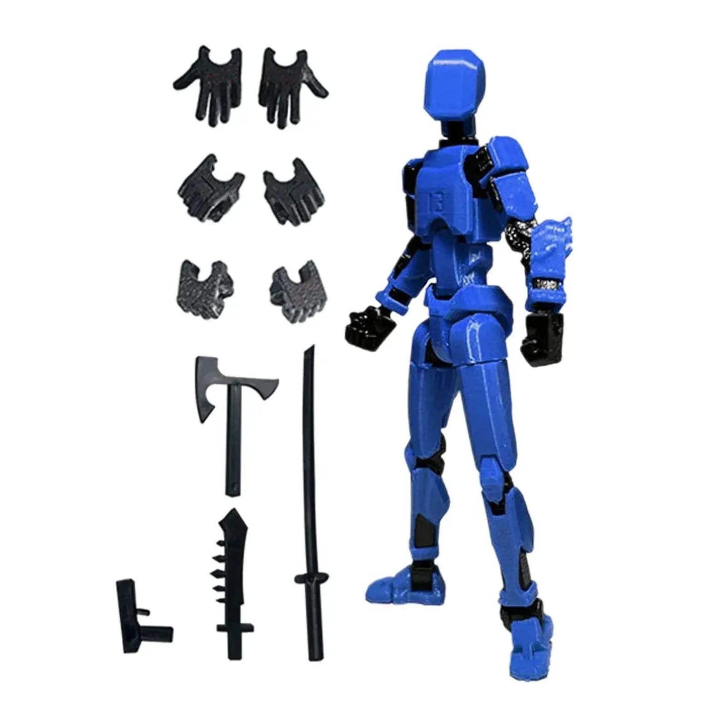 Transforming Robot Toy With Multi Joint Articulated Action Figure - ToylandEU