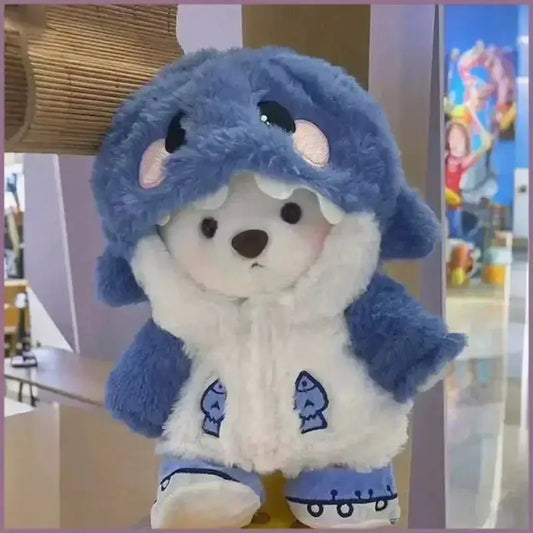 Transforming Shark to Bear Plush Doll for Girls Gift - ToylandEU