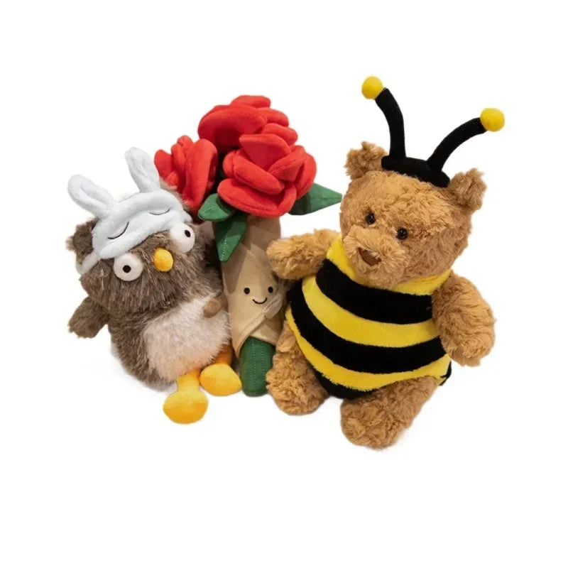 Transforming Squishy Plush Toy Bear Bee Owl Duck Gift - ToylandEU