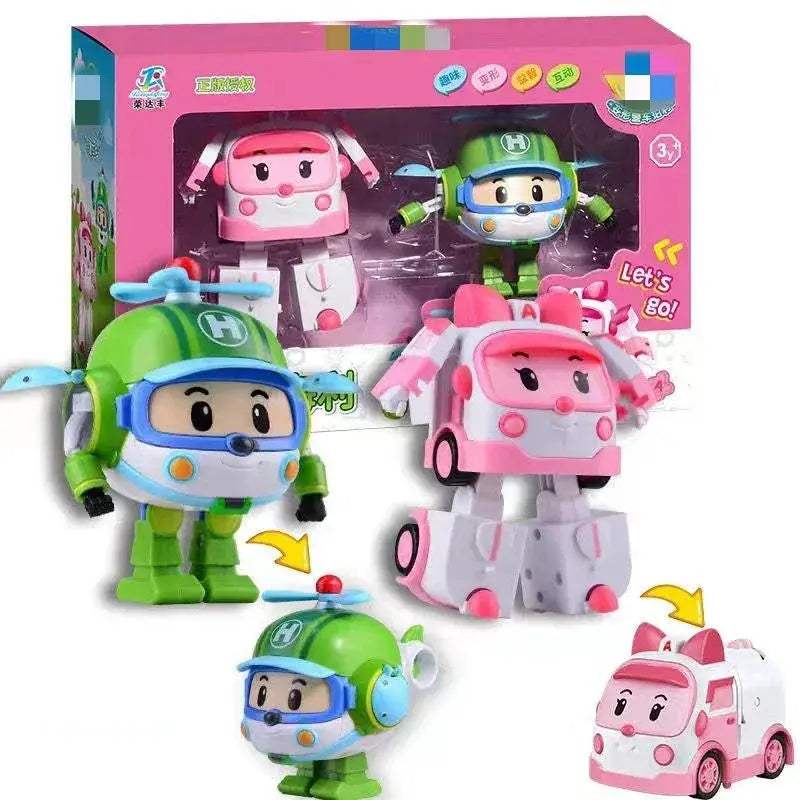 Transforming Vehicle Robot Toy Action Figure For Kids - ToylandEU