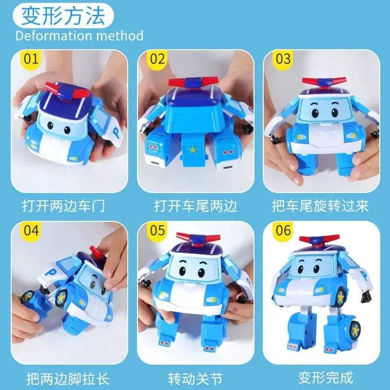 Transforming Vehicle Robot Toy Action Figure For Kids - ToylandEU