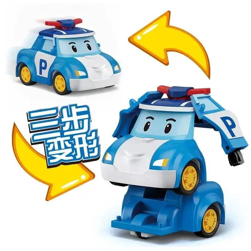 Transforming Vehicle Robot Toy Action Figure For Kids - ToylandEU