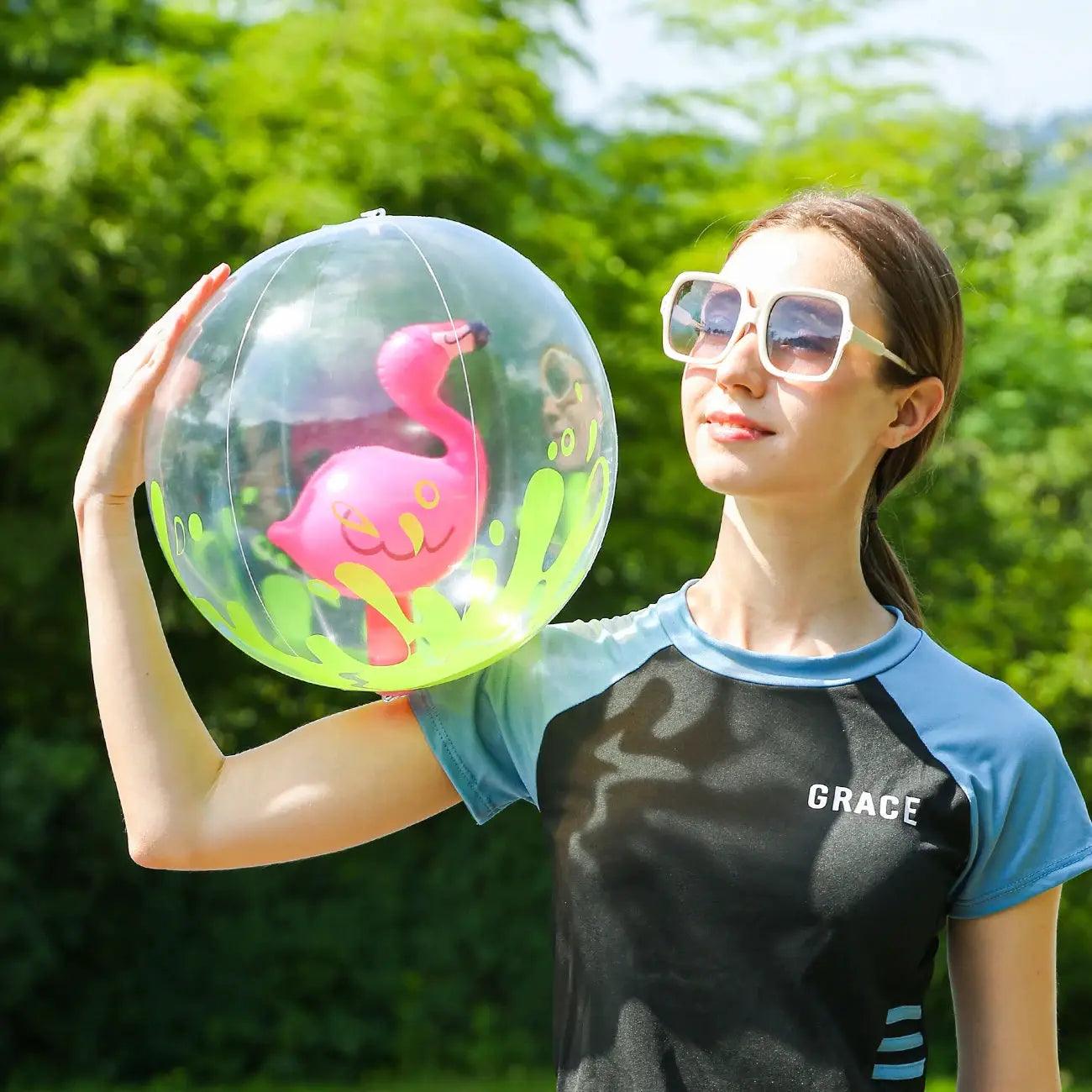  Transparent Beach Ball Inflatable Pool Toy Durable -  ToylandEU™