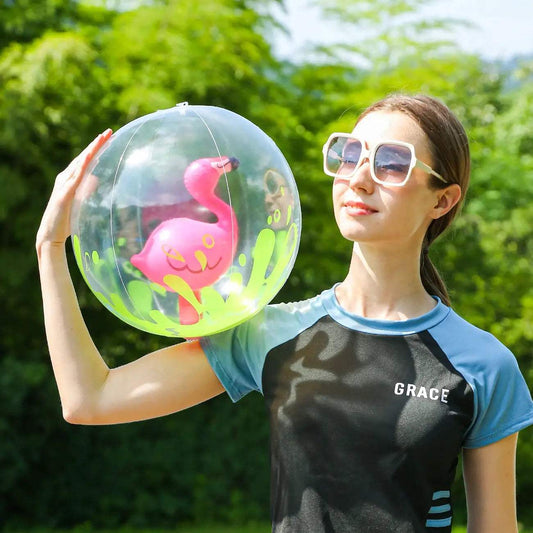  Transparent Beach Ball Inflatable Pool Toy Durable -  ToylandEU™