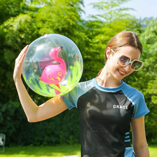  Transparent Beach Ball Inflatable Pool Toy Durable -  ToylandEU™
