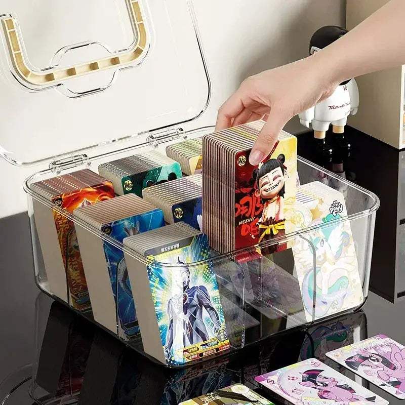 Transparent Card Storage Box With Dustproof Moistureproof Design - ToylandEU