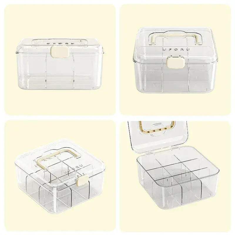 Transparent Card Storage Box With Dustproof Moistureproof Design - ToylandEU