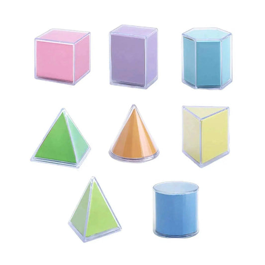  Geometric Building Blocks Montessori Educational Toys -  ToylandEU™
