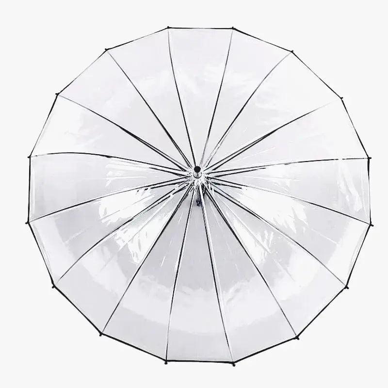  Transparent Kids Umbrella Long Handle Auto Rain Shield -  ToylandEU™