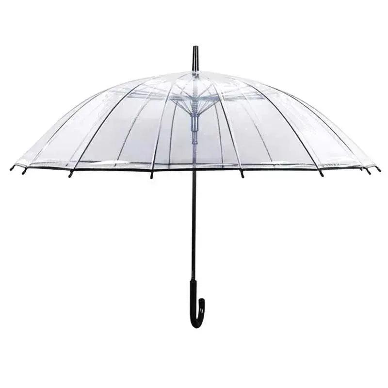  Transparent Kids Umbrella Long Handle Auto Rain Shield -  ToylandEU™