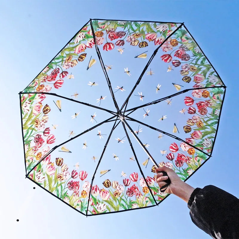 Transparent Kids Umbrella With Fully Automatic Opening And Closing - ToylandEU