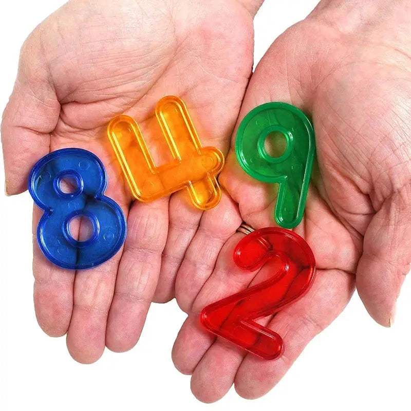 Transparent Montessori Letters And Numbers Learning Toys - ToylandEU