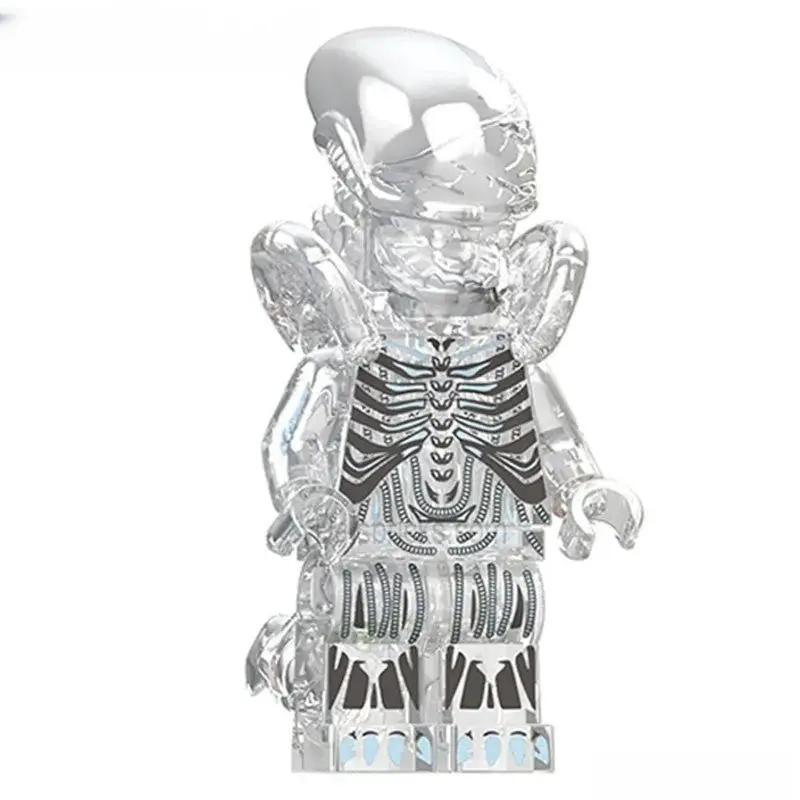  Transparent Xenomorph LEGO Minifigures Crystal Clear -  ToylandEU™
