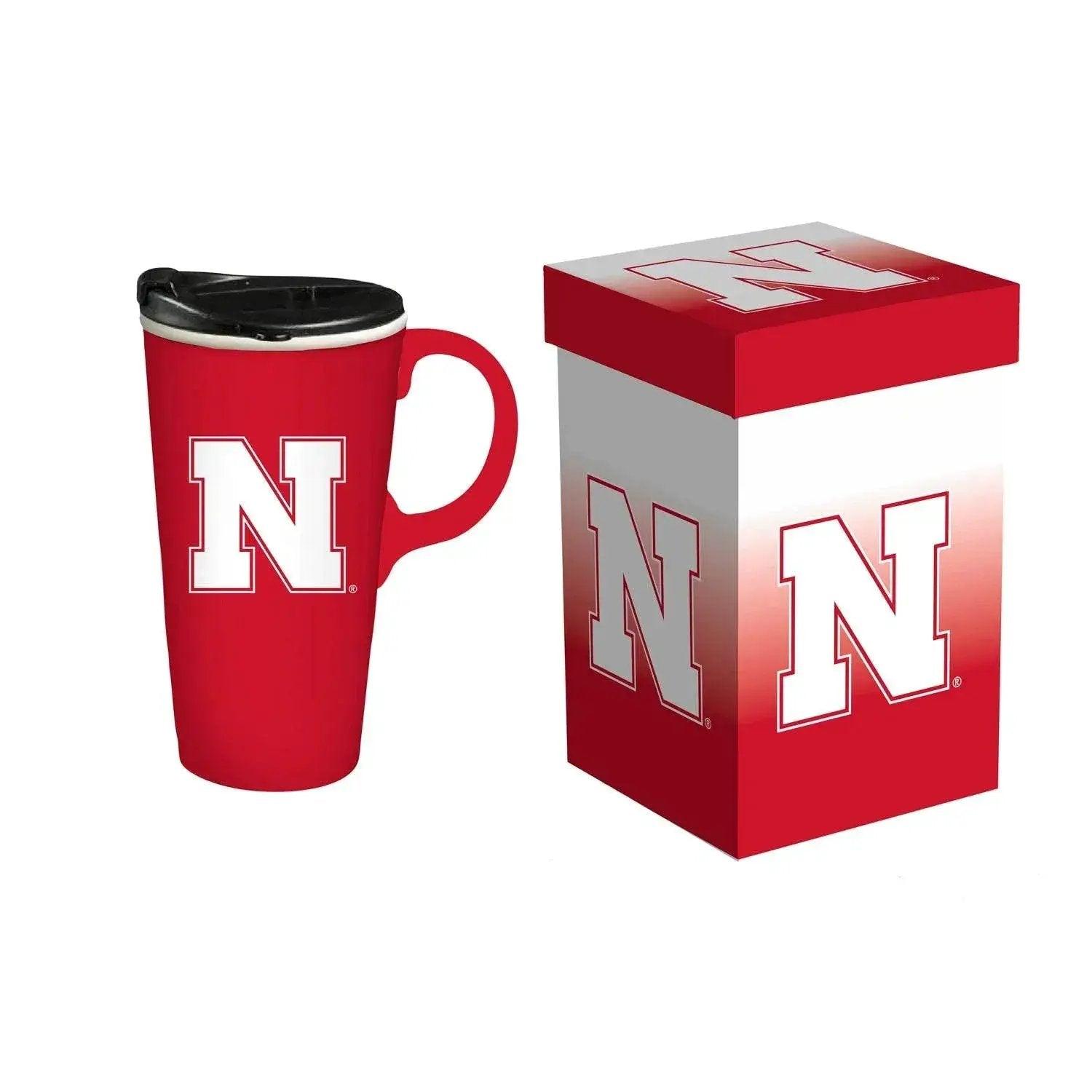  Nebraska Cornhuskers 17oz Travel Latte Cup Gift Box -  ToylandEU™