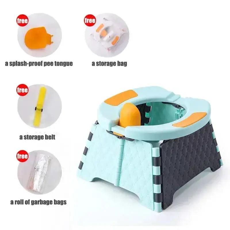  Travel Portable Potty For Kids Easy Clean Design -  ToylandEU™