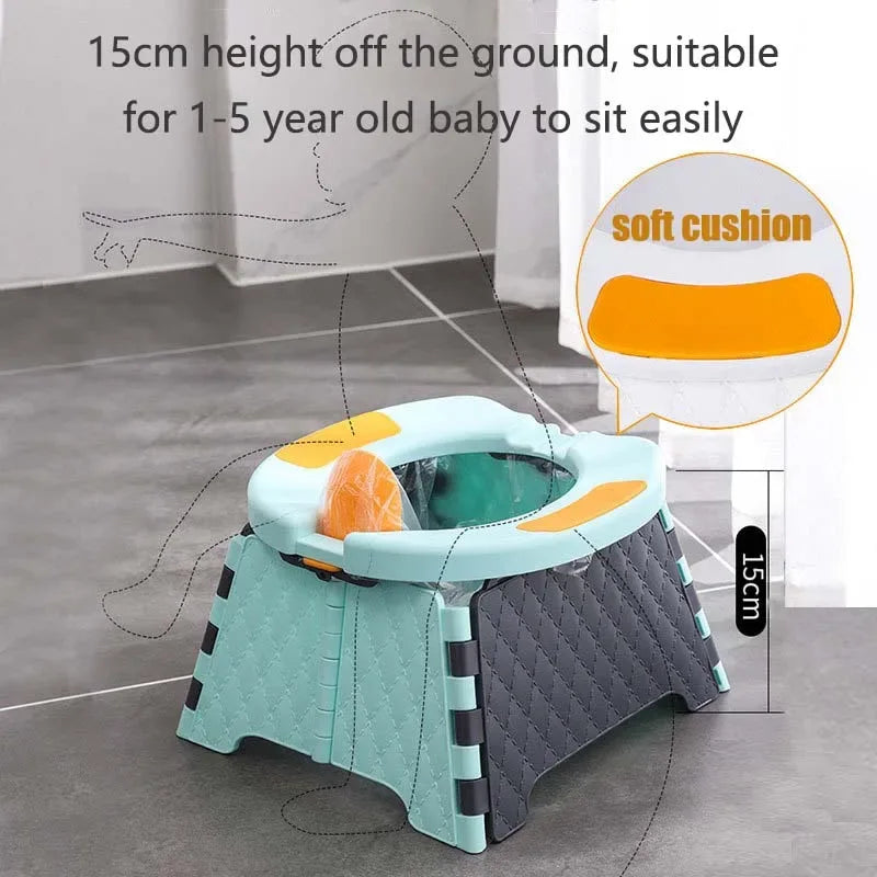 Travel Portable Potty For Kids With Easy Clean Design - ToylandEU