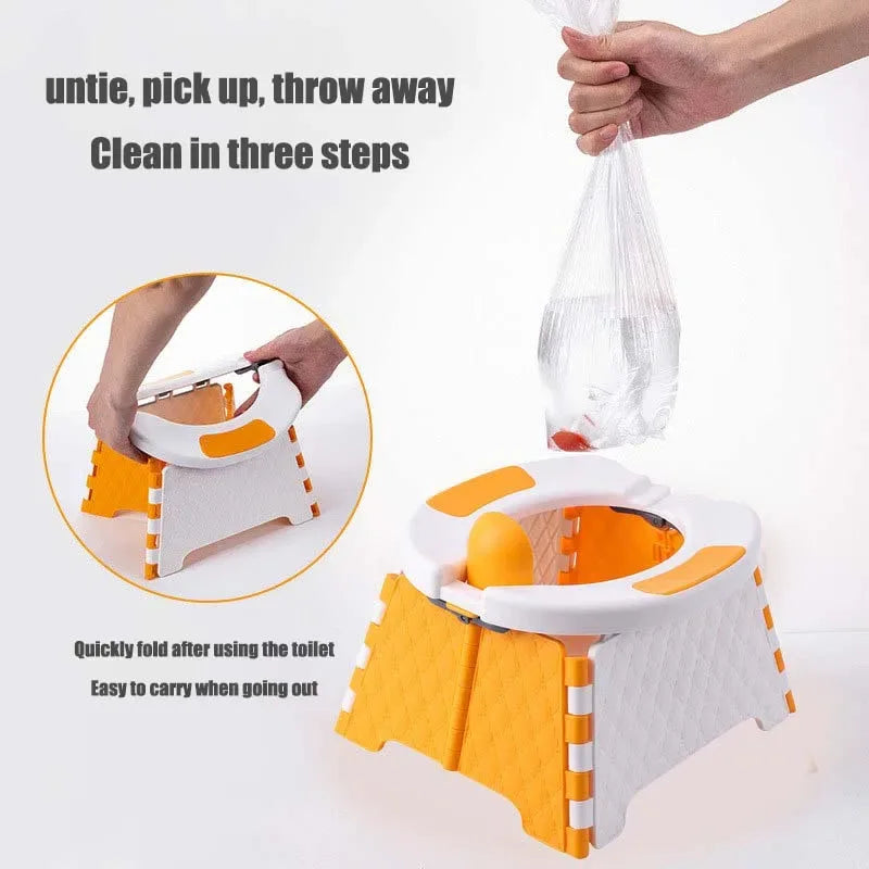 Travel Portable Potty For Kids With Easy Clean Design - ToylandEU