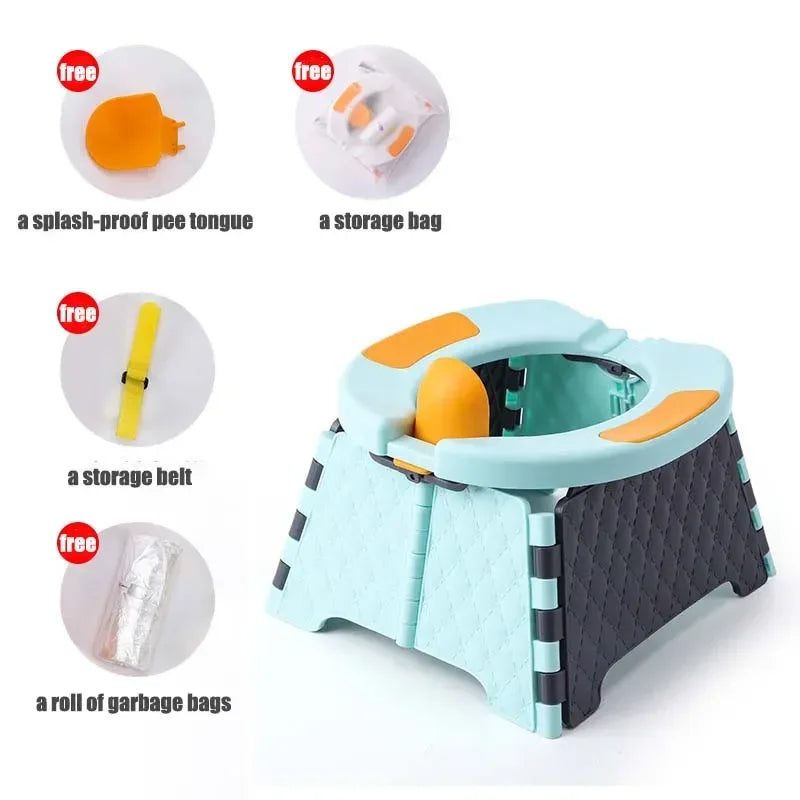 Travel Portable Potty For Kids With Easy Clean Design - ToylandEU