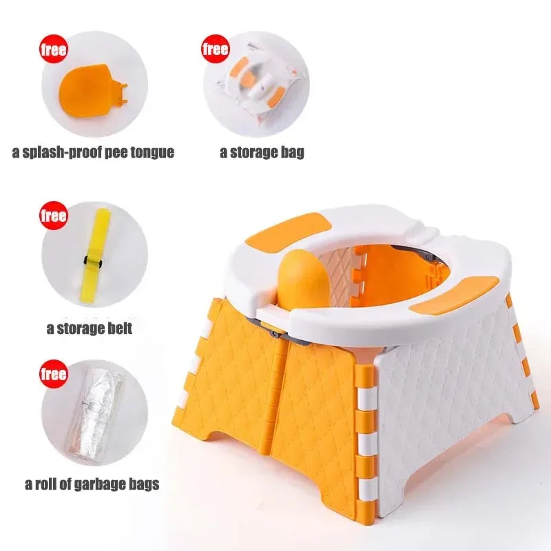 Travel Portable Potty For Kids With Easy Clean Design - ToylandEU