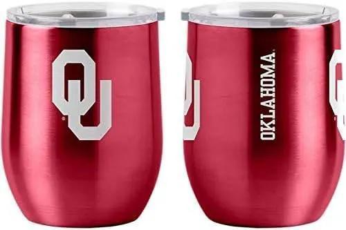 Oklahoma Sooners Travel Tumbler 16oz Ultra Curved Beverage -  ToylandEU™