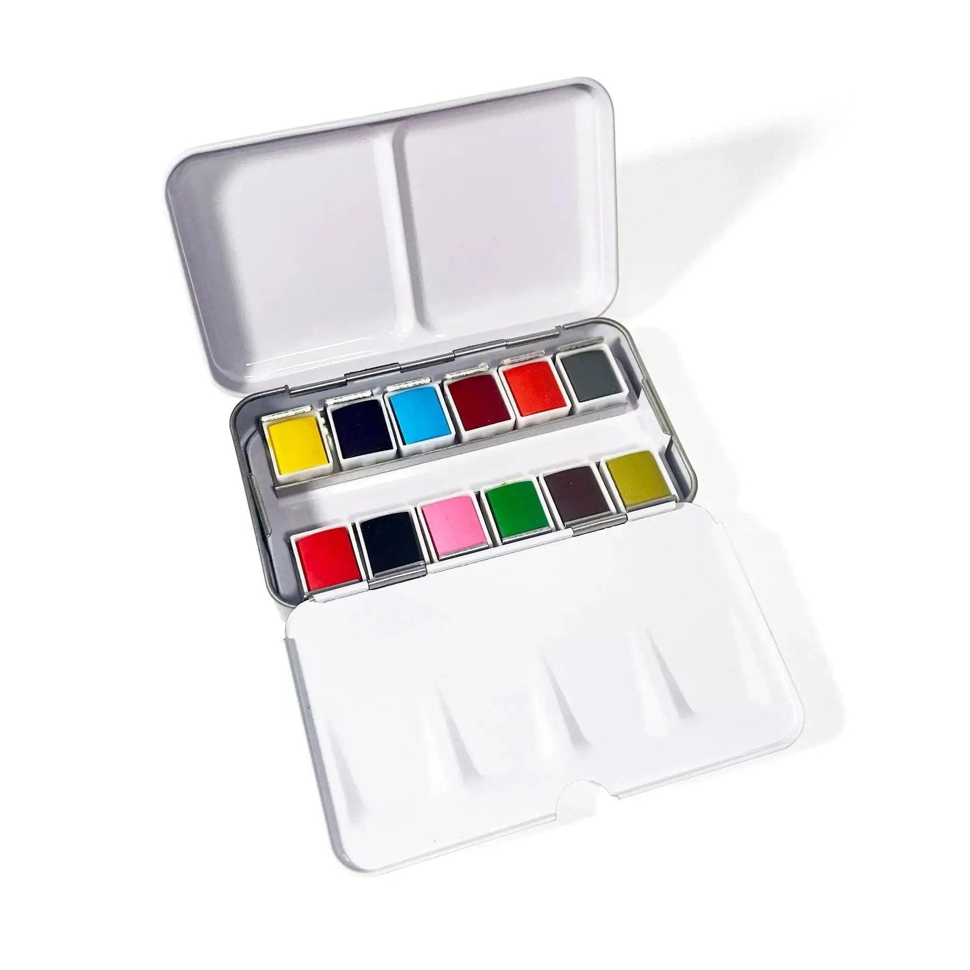  Travel Watercolor Palette Aluminum Case Compact -  ToylandEU™