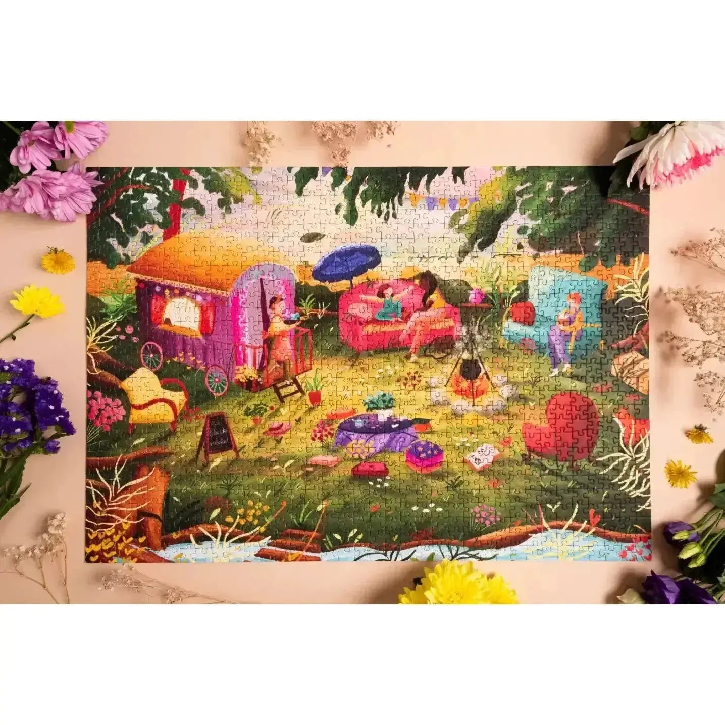 Traveling Cauldron 1000 Piece Premium Jigsaw Puzzle Adventure - ToylandEU