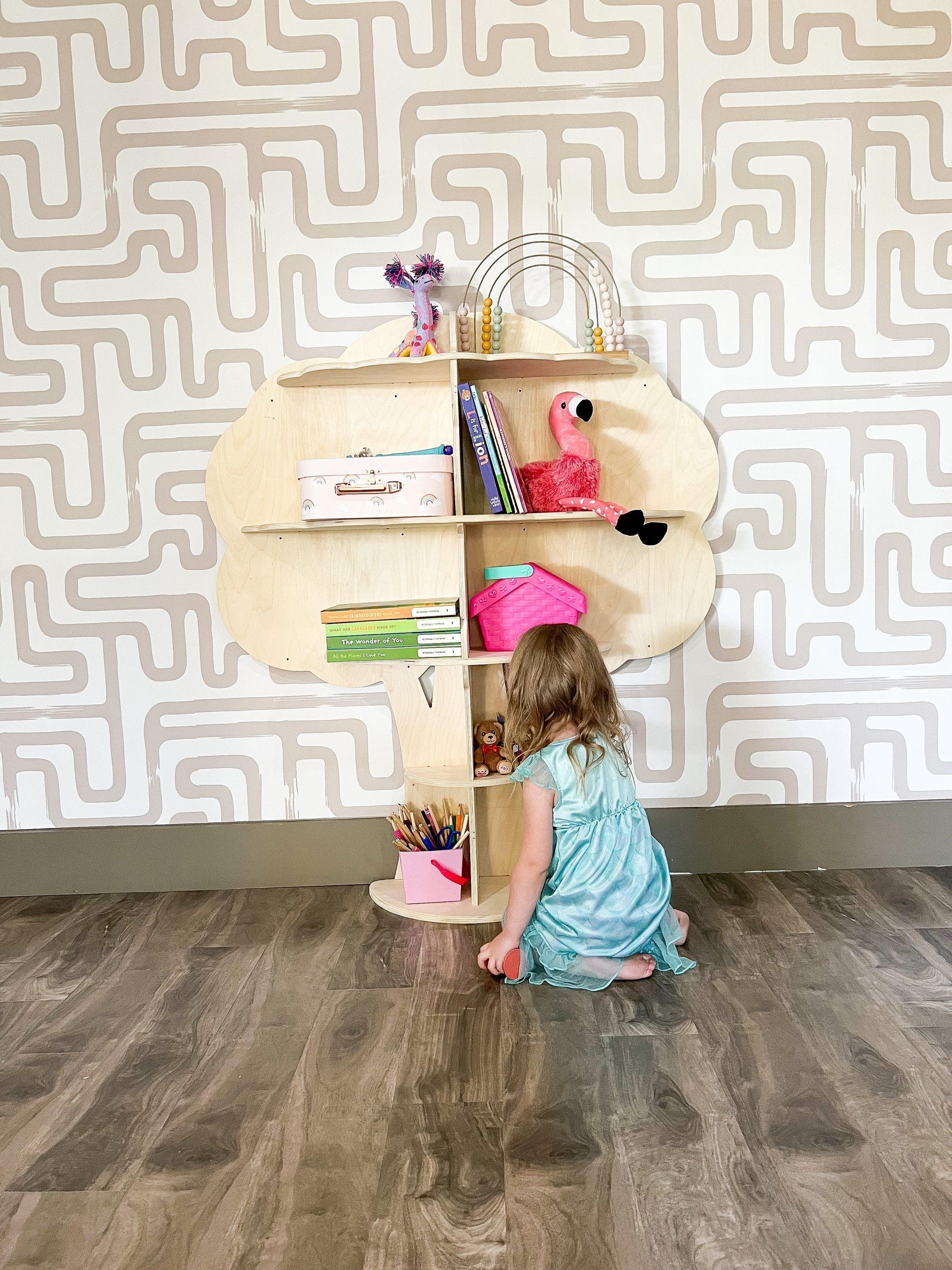 Tree Bookshelf | Baltic Birch Plywood | Toylandeu™