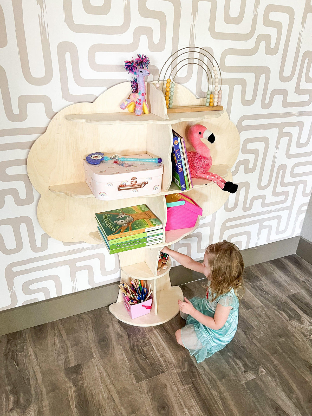 Tree Bookshelf | Baltic Birch Plywood | Toylandeu™