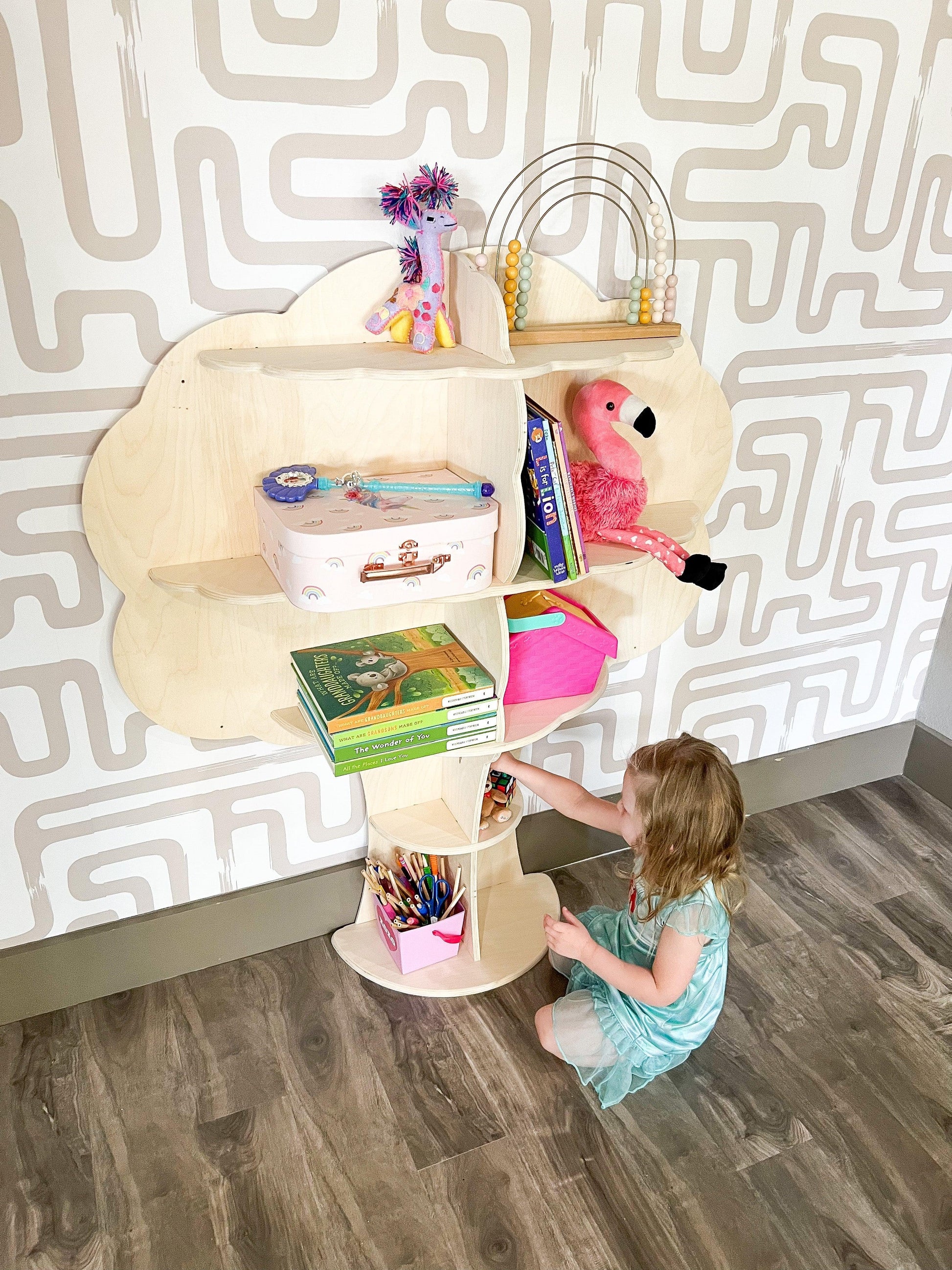 Tree Bookshelf | Baltic Birch Plywood | Toylandeu™