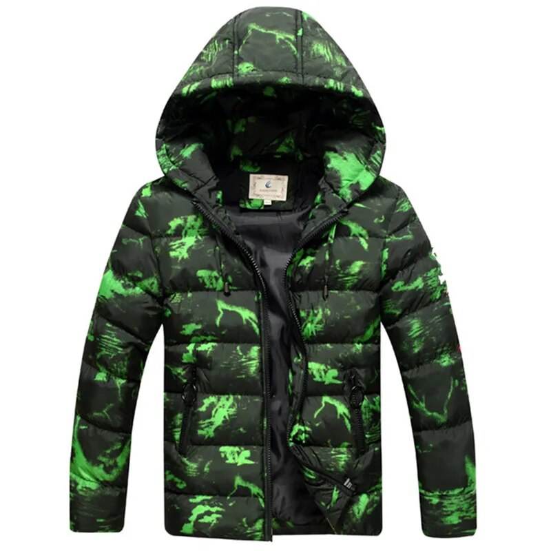 Trendy Boys' Hooded Winter Coat - Stylish & Warm for Ages 8-17 - ToylandEU