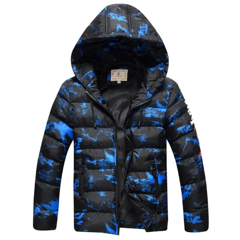 Trendy Boys' Hooded Winter Coat - Stylish & Warm for Ages 8-17 - ToylandEU