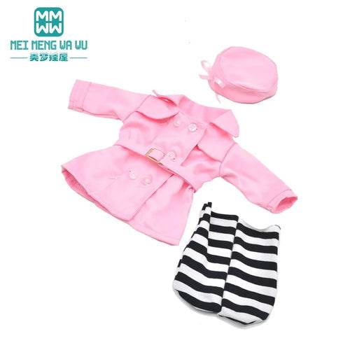 Trendy Casual Outfits for 43 cm Newborn & American Girl Dolls - ToylandEU