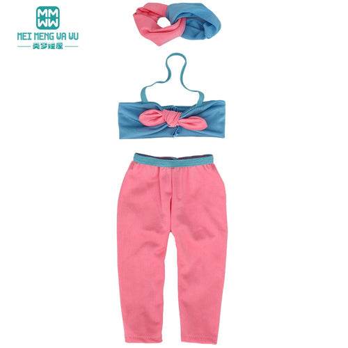 Trendy Doll Outfits: High-Quality Wardrobe Expansion for 43-45cm American Girl & Newborn Dolls - ToylandEU