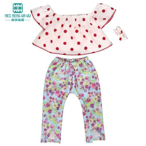 Trendy Doll Outfits: High-Quality Wardrobe Expansion for 43-45cm American Girl & Newborn Dolls - ToylandEU