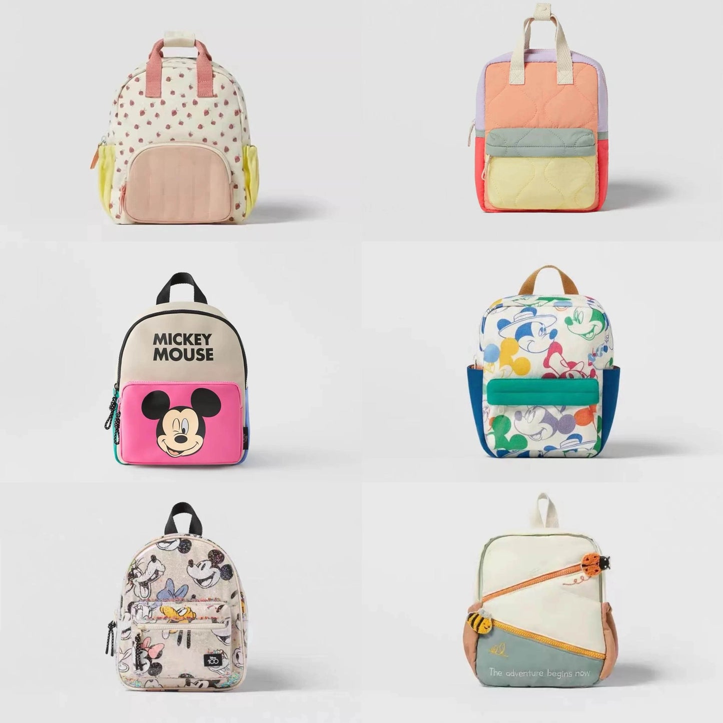 Trendy Kids Backpack School Bag With Cartoon Printed Design Two Shoulder Straps For Boys Ages 4 To 6 - ToylandEU