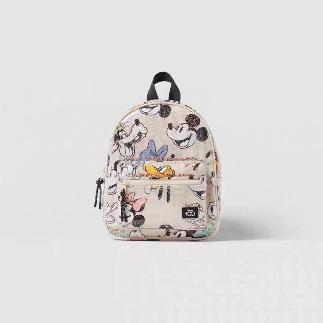 Trendy Kids Backpack School Bag With Cartoon Printed Design Two Shoulder Straps For Boys Ages 4 To 6 - ToylandEU