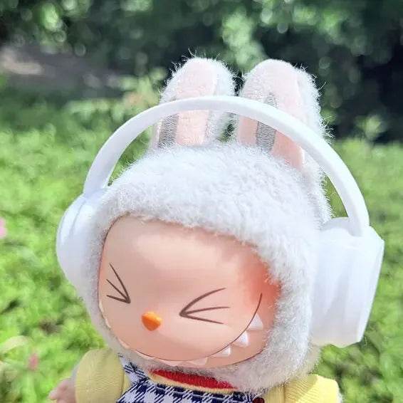 Trendy Labubu Doll Outfit with Stylish Earphones and Boots for Fashion-Forward Collectors - ToylandEU