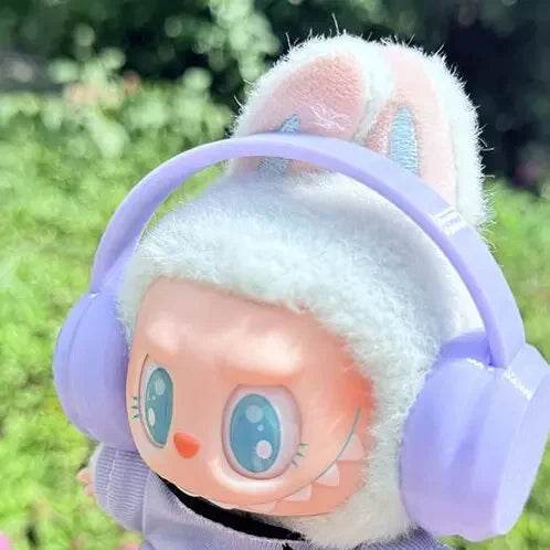 Trendy Labubu Doll Outfit with Stylish Earphones and Boots for Fashion-Forward Collectors - ToylandEU