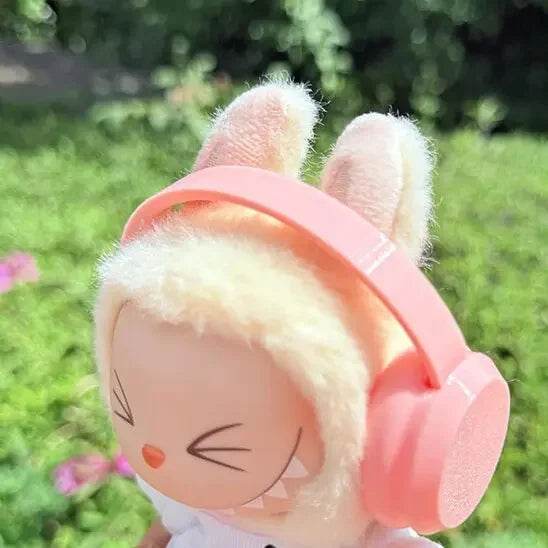 Trendy Labubu Doll Outfit with Stylish Earphones and Boots for Fashion-Forward Collectors - ToylandEU