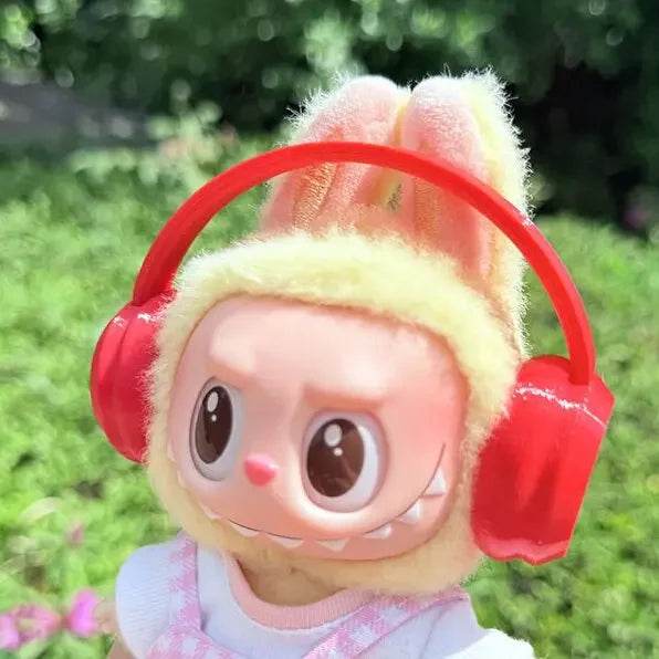 Trendy Labubu Doll Outfit with Stylish Earphones and Boots for Fashion-Forward Collectors - ToylandEU