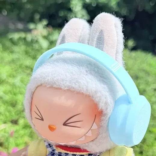 Trendy Labubu Doll Outfit with Stylish Earphones and Boots for Fashion-Forward Collectors - ToylandEU